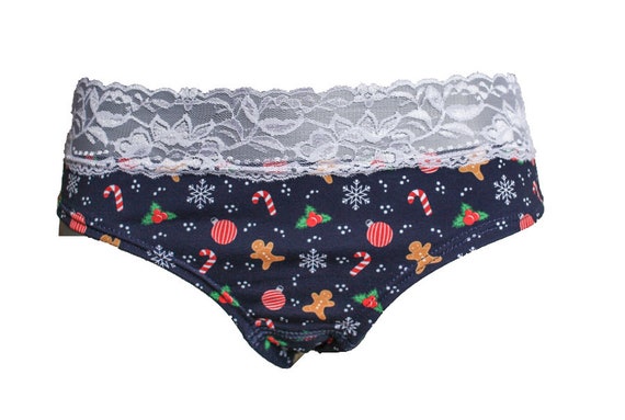 Hipster Christmas Women Undies Christmas Matching Underwear