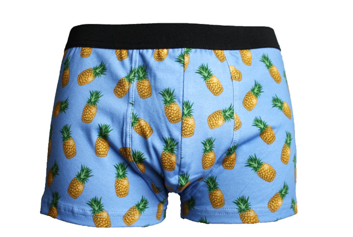 Boxer Briefs/trunks Pineapple Men Underwear Pineapple Undies Etsy UK