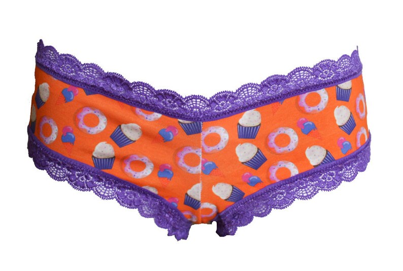 Cheeky Donuts Women Underwear Panties Ice Cream Undies Happy Etsy