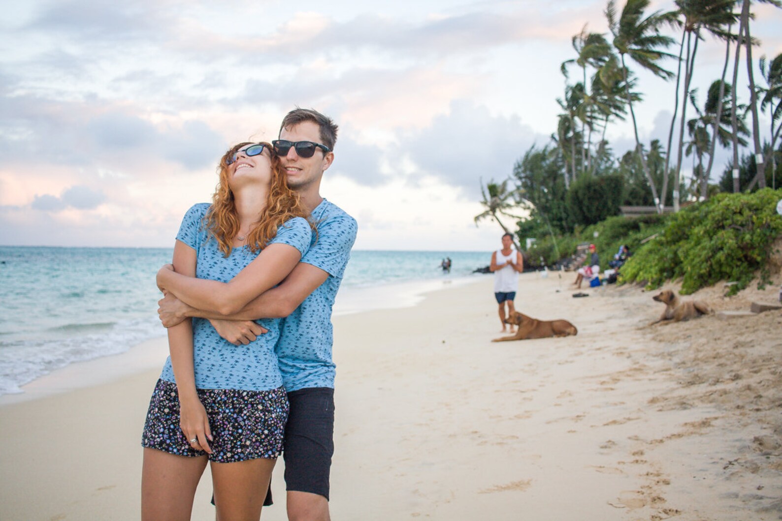 Matching Couples Hawaiian T-shirts ,christmas Gift 2020, Couple Shirts