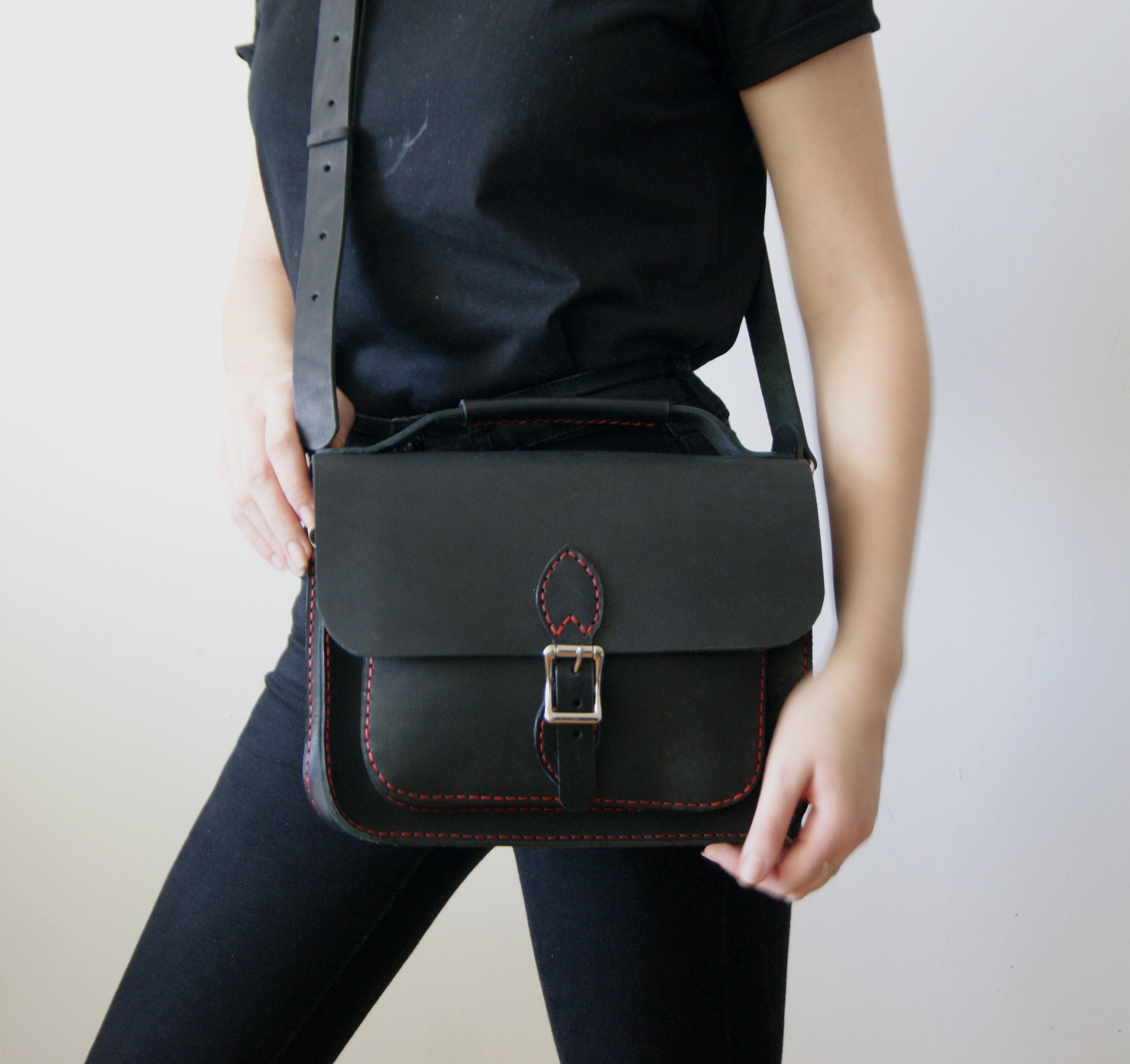 womens leather computer satchel