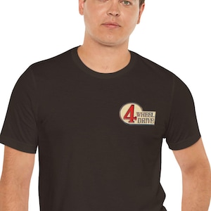 4 Wheel Drive TEQ 2 Sided FJ40 Land Cruiser Unisex T Shirt - Reefmonkey