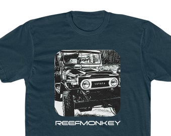 FJ40 Land Cruiser Mens Tee, Land Cruiser TShirt - Reefmonkey
