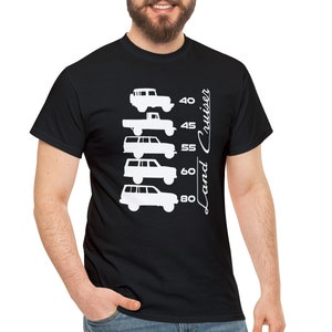 Land Cruiser Generations Tee: FJ40, FJ45, FJ60, 80 Series Shirt