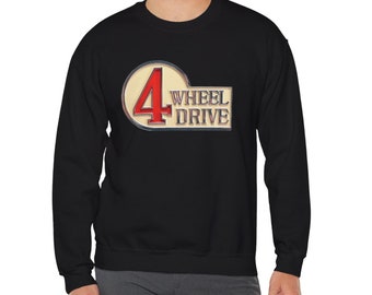 4WD 4 Wheel Drive FJ40 Land Cruiser Unisex Sweatshirt - Reefmonkey