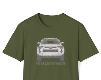 4Runner Distressed Mens T-Shirt: Toyota 4 Runner Gift, Unisex Cotton Tee - Reefmonkey