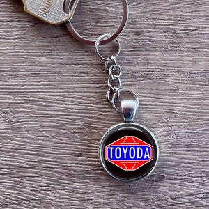 Toyoda Metal Key Chain, Toyota Key Ring, Land Cruiser Gift, Gift For Men - Reefmonkey