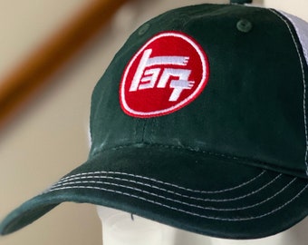 Teq Trucker 3 Stripe Logo Hats Richardson 111 Unstructured Embroidered Hats - Reefmonkey