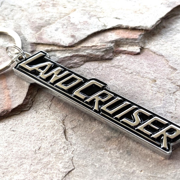 Land Cruiser Metal Keychain, FJ40 Key Chain, 60 Series Key Chain, 70 Series Gift - Reefmonkey