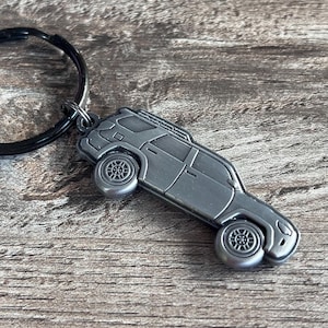4Runner Metal Keychain: 2-Sided Car Keyring