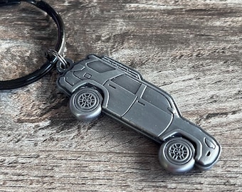 4Runner Toyota 3D Metal Keychain, 4 Runner Key Chain - Reefmonkey