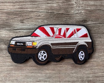 Land Cruiser 80 Series Embroidered Patch, FJ80 FZJ80 Morale Patch