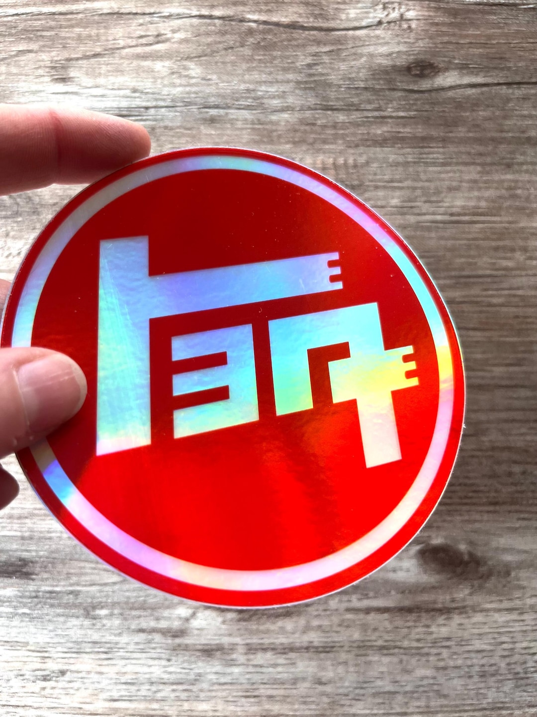 TEQ Toyota Sticker Decal, Holographic Sticker - Reefmonkey - Etsy
