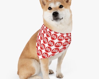Teq Dog Bandana, Pet Collar, Gift For Dog, Pet Bandana Collar