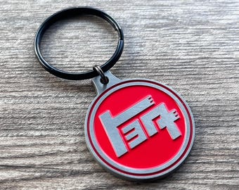 TEQ Toyota Logo Metal Key Chain - Land Cruiser Keychain - Reefmonkey