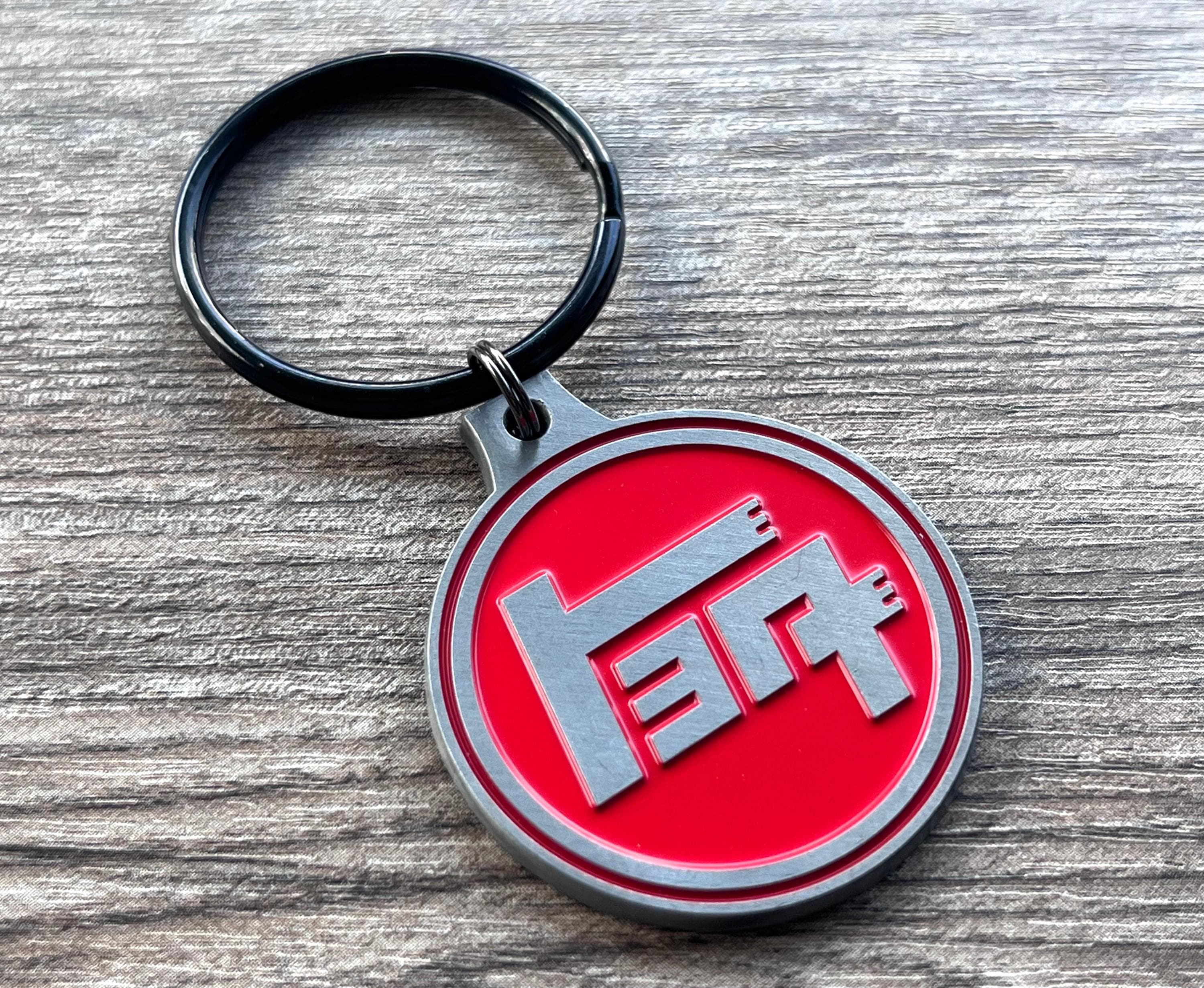 TEQ Toyota Metal Key Chain, FJ40 Key Chain, 60 Series Key