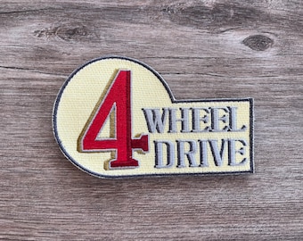 Land Cruiser FJ40 4 Wheel Drive Embroidered Morale Patch - Reefmonkey