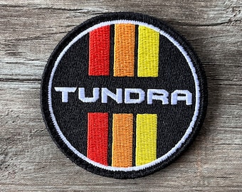 Tundra 3 Stripe Embroidered Morale Headliner Backpack Patch