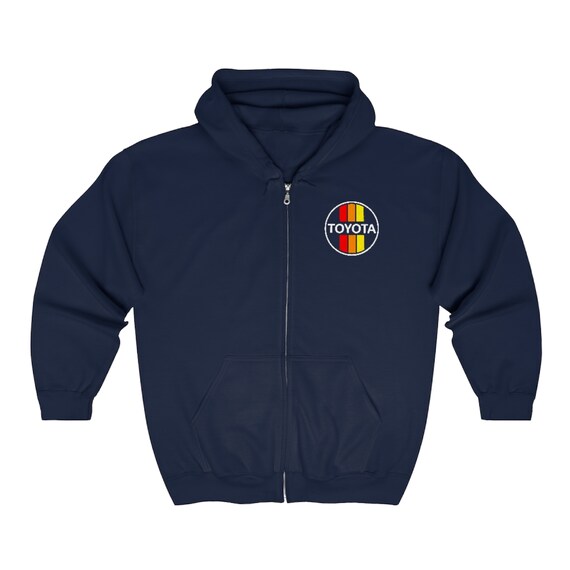 3 Stripe Embroidered Unisex Zip up Hoodie - Reefmonkey - Etsy