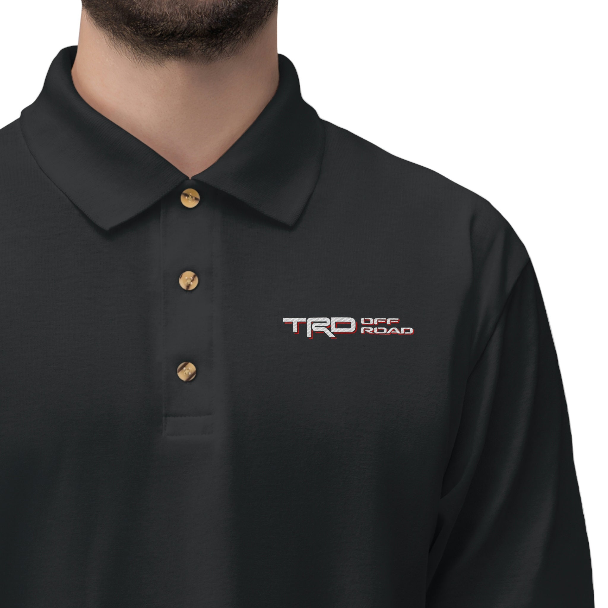 TRD Off Road Embroidered Mens Polo Shirt