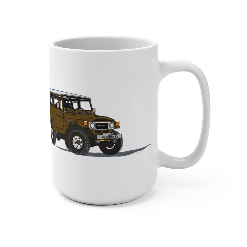 FJ40 Coffee Mug Land Cruiser Coffee Cup Gift for Guy | Etsy