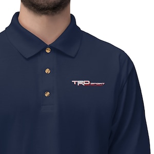 TRD Sport Embroidered Polo Mens Shirt - Reefmonkey