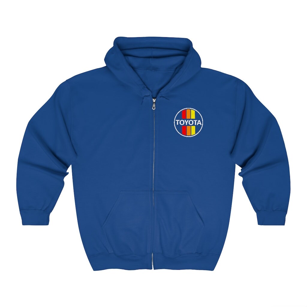3 Stripe Embroidered Unisex Zip up Hoodie - Reefmonkey - Etsy