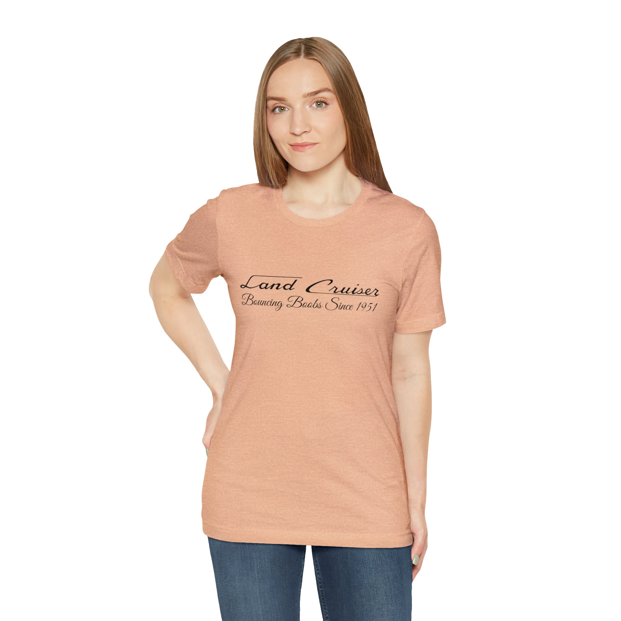 Land Cruiser Bouncing Boobs Tee, Womens Tee, FJ40 Tee, 60 Series