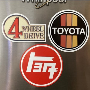 Toyoda Old School Magnet, 4WD Magnet, Teq Magnet - Reefmonkey