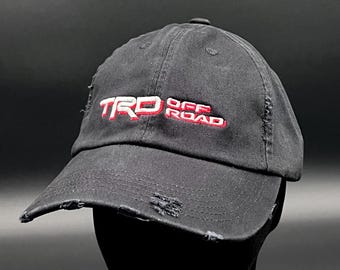 TRD Off Road Distressed Unstructured Baseball Hat - Reefmonkey