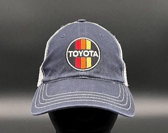 3 Stripe Toyota Trucker Hats Richardson 111 Unstructured Hat - Reefmonkey