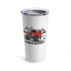 FJ40 Land Cruiser Stainless Steel Tumbler Coffee Cup - Reefmonkey