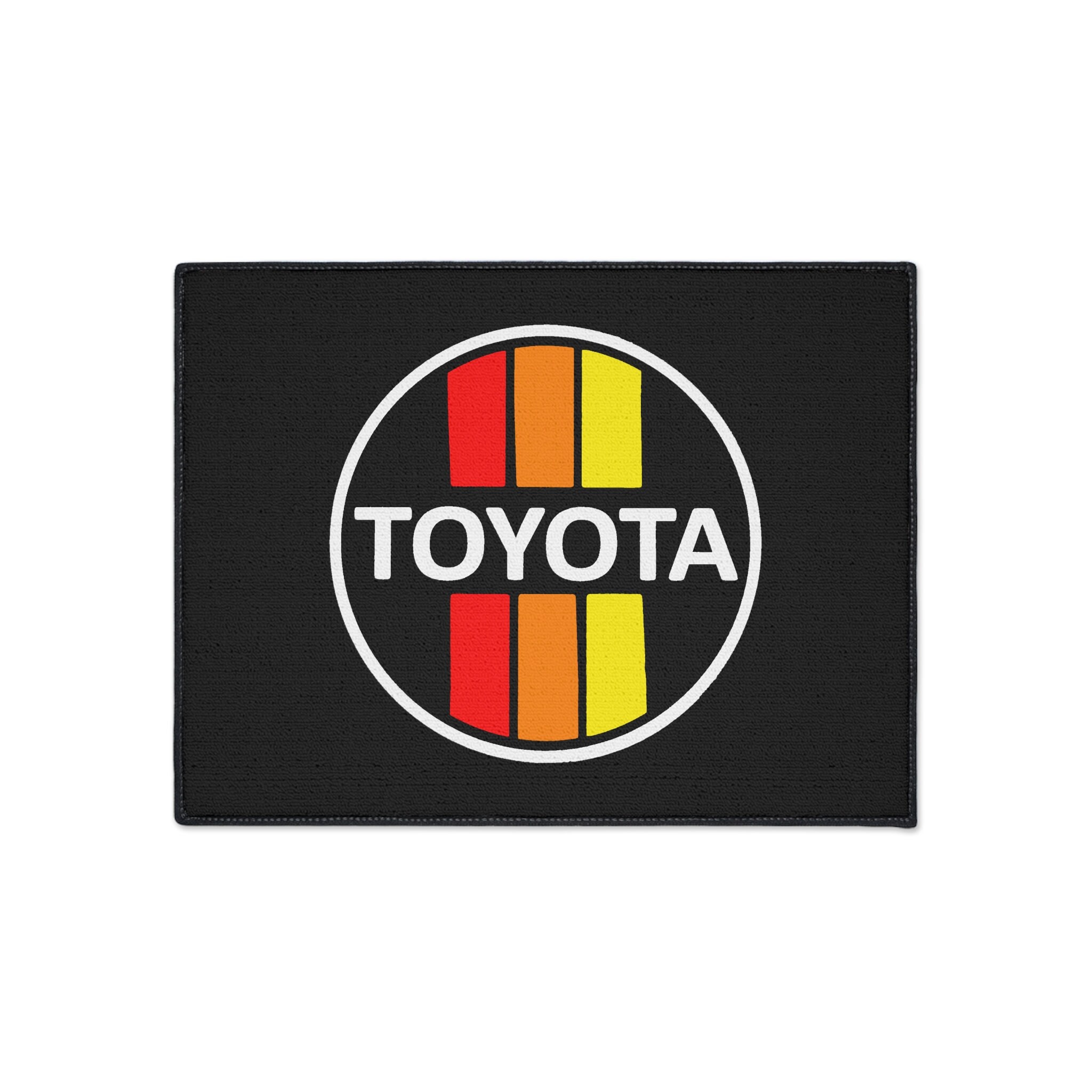 Toyota 3 Stripe Logo Floormat: Non-Slip Garage Mancave Mat