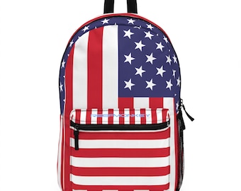 American Flag Adult Kids Backpack (Made in USA) - Reefmonkey