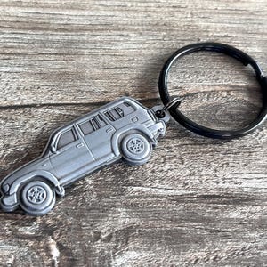 FJ80 80 Series Land Cruiser Metal Key Chain, FJ80 Owner Gift, Gift For Him - Reefmonkey