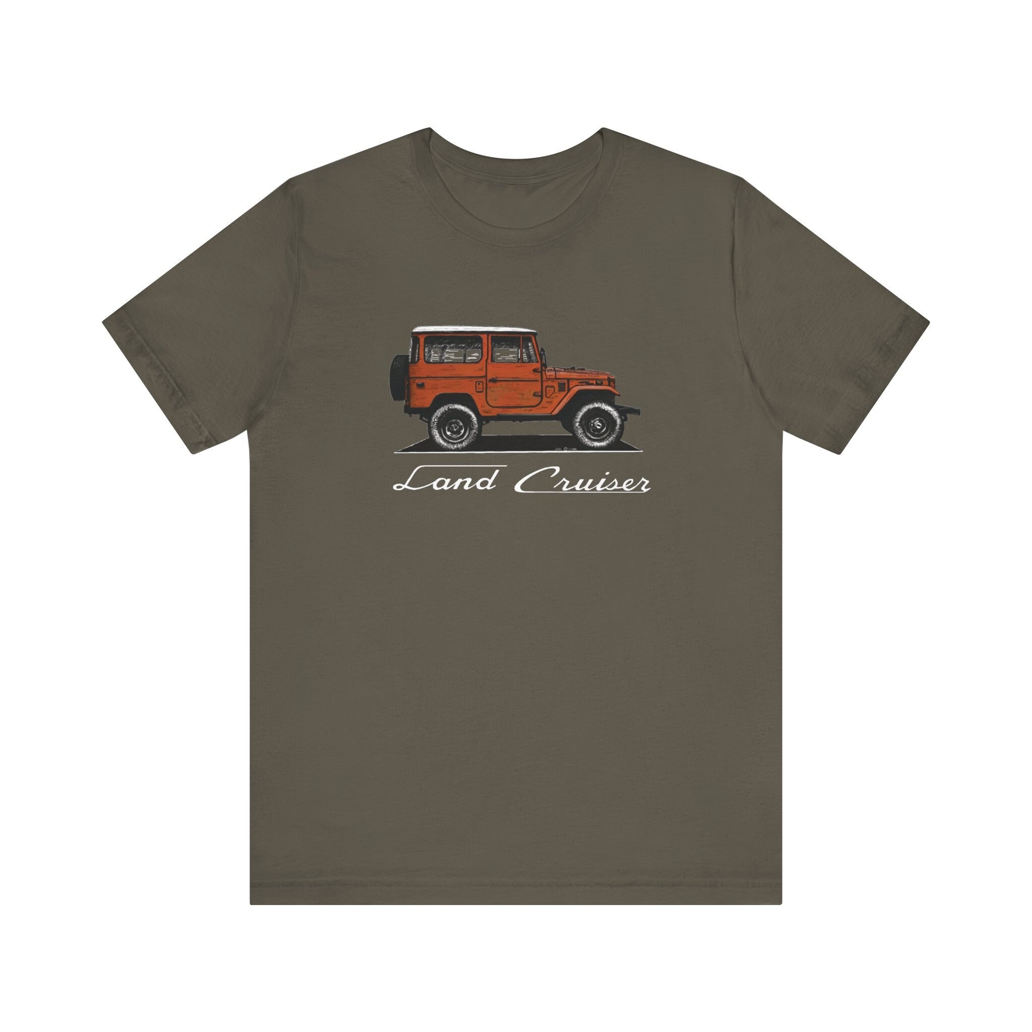 FJ40 ランドクルーザー Tシャツ ユニセックス T シャツ - Reefmonkey アーティスト Jesse Clark