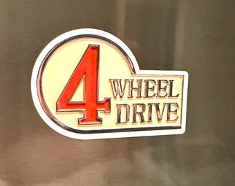 FJ40 4 Wheel Drive Refrigerator Magnet Toolbox Bumper Magnet- Reefmonkey