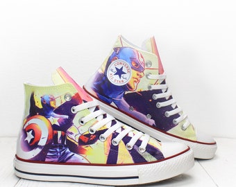 captain america chuck taylors