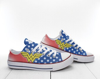 wonder woman high top converse