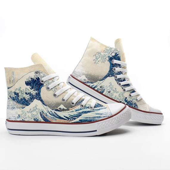 the great wave off kanagawa shoes