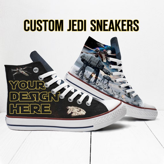 Star Wars Custom Sneakers Darth Vader Custom Shoes Death | Etsy