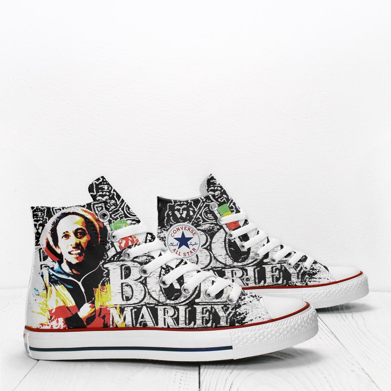 bob marley chuck taylors