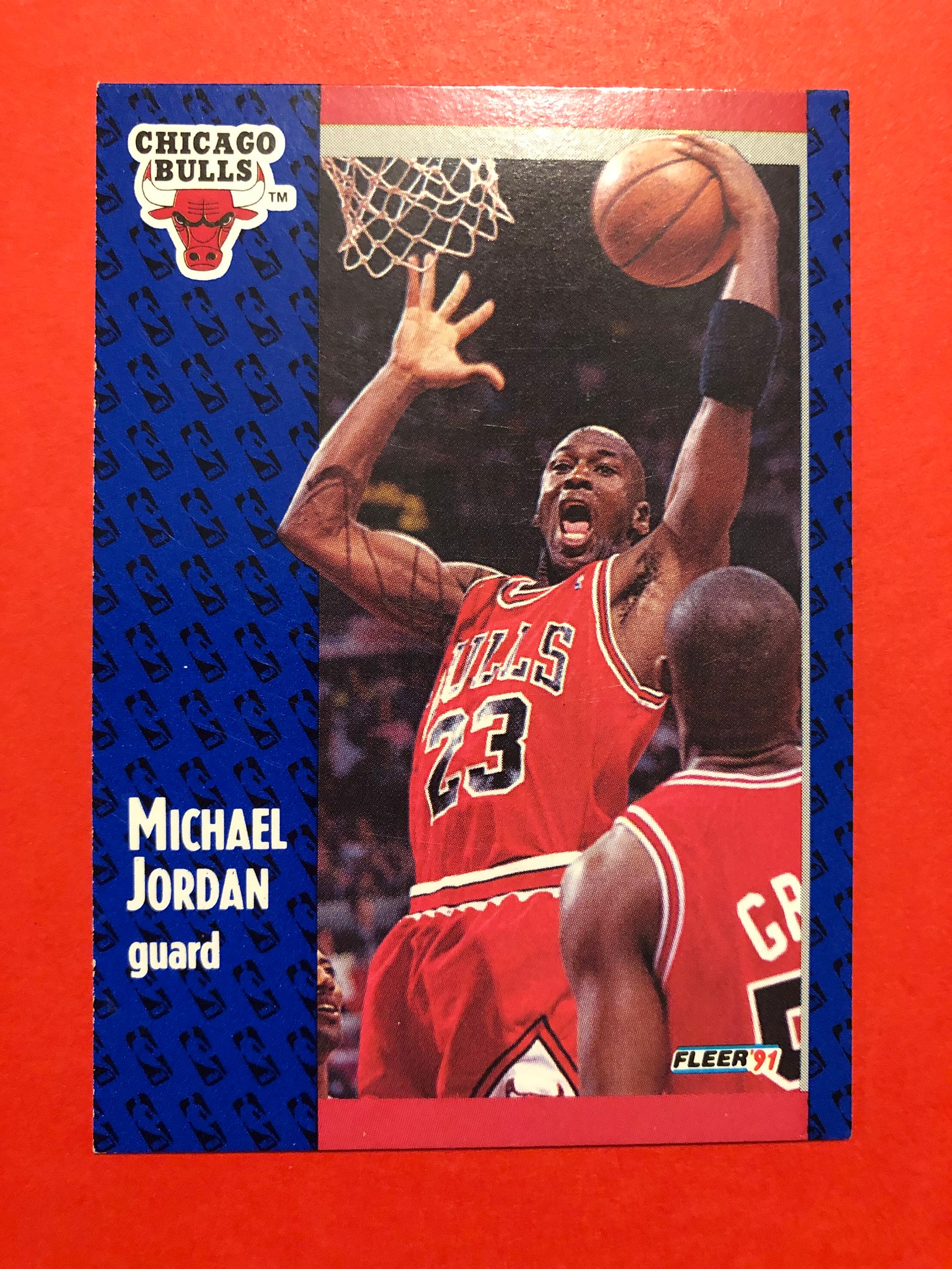 Michael Jordan 29 Fleer 91 Basketball Karte | Etsy