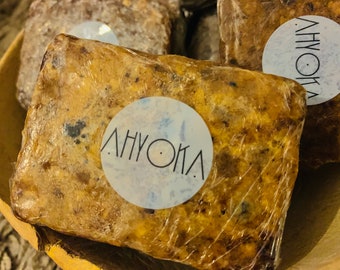 100% Natural Raw African Black Soap | Organic & Unrefined - Palm Free | Made in Ghana