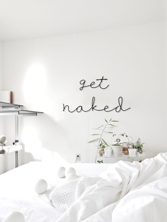 Get Sign Wire Wall Art Bedroom Bathroom Classy - Wire Wall Art Home Decor