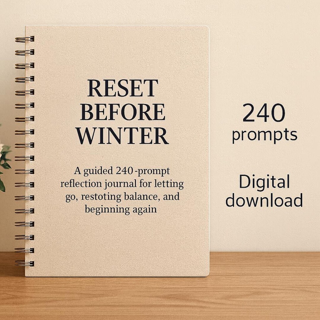 Self Reflection Journal Prompts | Guided Workbook for Mindfulness ...