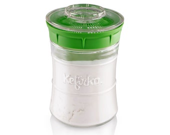 Kefirko Fermenter Kit Easily Brew Your Own Milk or Water Kefir at Home, or  Grow Sprouted Seeds 