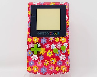 Flower Power Gameboy Color Shell diy