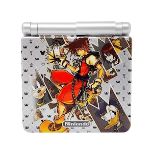 Kingdom Hearts Gameboy Advance SP shell housing diy