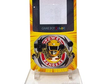 Gelb Power Rangers Gameboy Color GBC Shell DIY